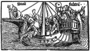 Frontiscipe of The Ship of fools