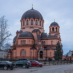 Uppståndelsekatedralen i april 2022.