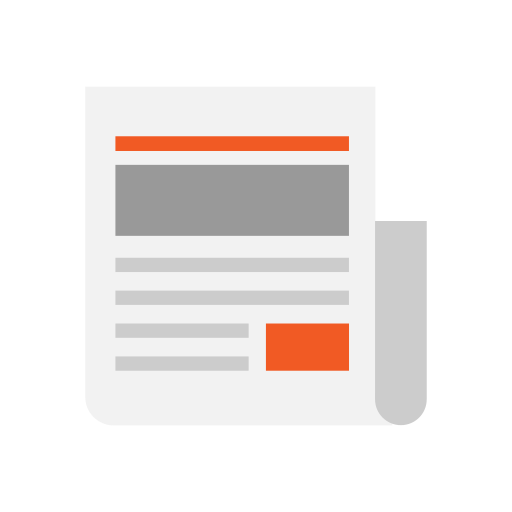 File:News Paper Flat Icon.svg