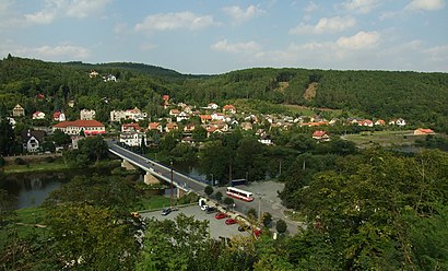 How to get to Nižbor with public transit - About the place