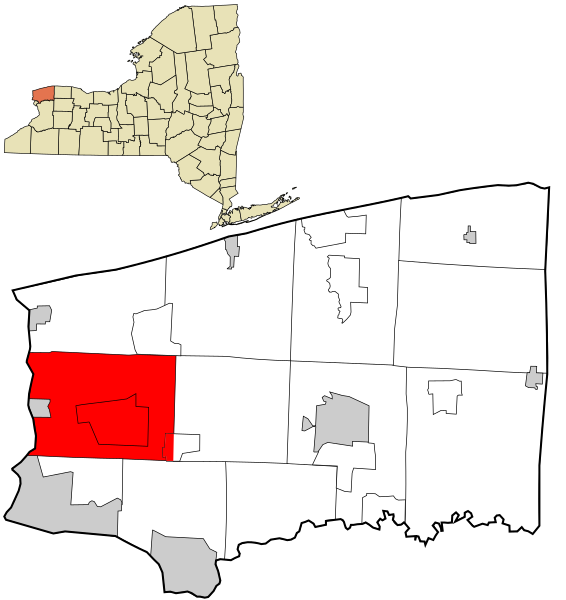 File:Niagara County New York incorporated and unincorporated areas Lewiston (town) highlighted.svg