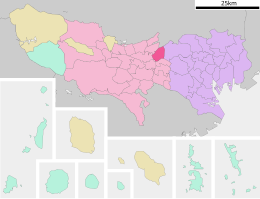 Nishi-Tōkyō – Mappa