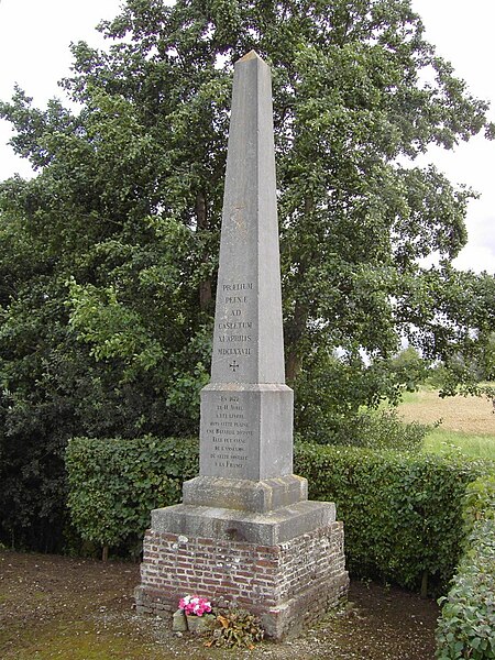 File:Noordpeene monument van de Slag bij Peene 1677.jpg