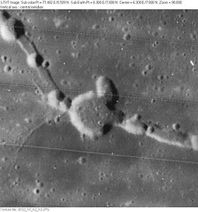 Een foto van de Lunar Orbiter-IV-sonde.