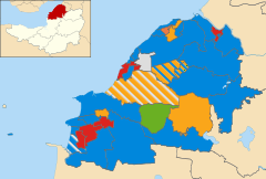 1999 results map
