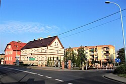 Nowe Skalmierzyce vu de la ville voisine de Kalisz