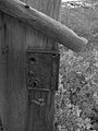 Old outhouse - outhouse lock.jpg
