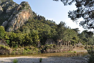 Beydağları Coastal National Park park in Turkey