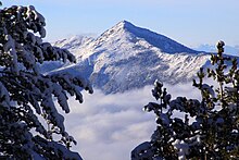 Alpine climate in Pashallora as seen from Brezovica. Ostervice from Brezovica.jpg