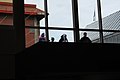 Otakuthon 2014- People spying on the main hall (14842978749).jpg