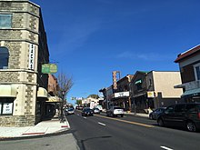 Old York Road (PA 611) northbound in Jenkintown