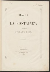Jean de La Fontaine Bajki (La Fontaine)