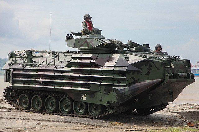 Philippine Marine Corps' KAAV7A1 during DAGIT-PA 03-19 exercises