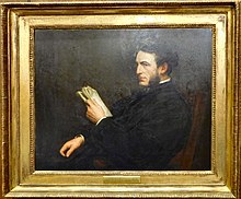Painting of George Ridding, Headmaster of Winchester College, by Walter William Ouless