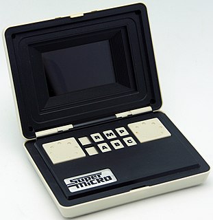 <span class="mw-page-title-main">Palmtex Portable Videogame System</span> Handheld game console developed and manufactured by Palmtex