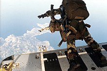 Ejercito_Chile Commando precisely hits Pequenco drop zone (DZ) on a high  altitude low opening (HALO) jump training with @7thspecialforce