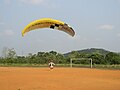 Paramotorglider.Thrissur, Kerala, India