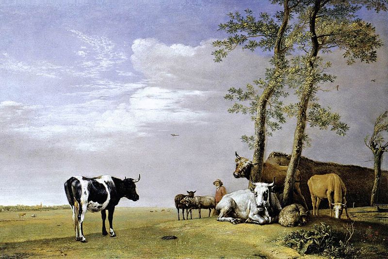 File:Paulus Potter - A Husbandman with His Herd - WGA18210.jpg