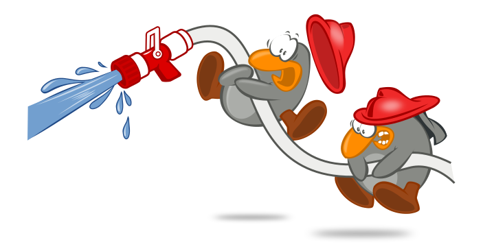 File:Penguin firefighters jet by mimooh.svg