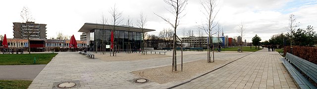 Panoramic of the Fontänenplatz