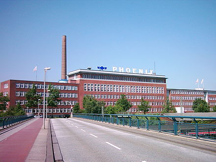Phoenix headquarters in Harburg, Hamburg Phoenix Hamburg-Harburg 014.jpg