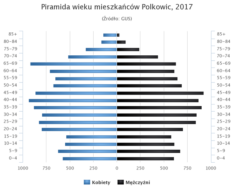 Piramida wieku mieszkańców Polkowice 2017.png