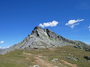 Piz Neir, taken from Piz Barscheinz