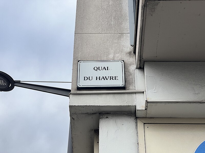 File:Plaque Quai Havre - Rouen (FR76) - 2021-11-14 - 2.jpg