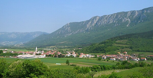 The Vipava Valley at Podnanos