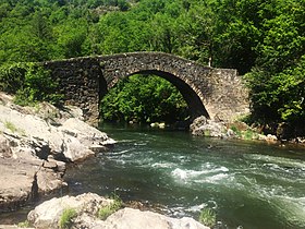 Die Cayla-Brücke.