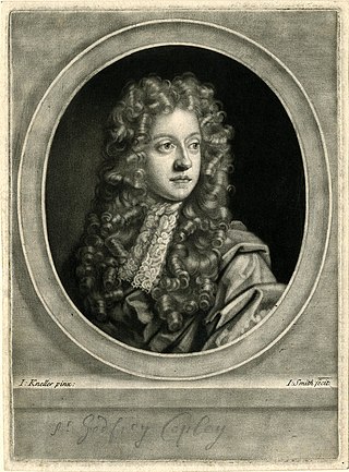 <span class="mw-page-title-main">Sir Godfrey Copley, 2nd Baronet</span>