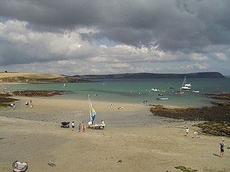 The coast of Gerrans civil parish Portscatho - geograph.org.uk - 236853.jpg