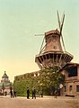 historical windmill around 1900