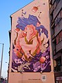 Praha - Hradčany, Milady Horákové 105, mural