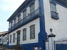 Het gemeentehuis Solar Padre Correa in Sabará
