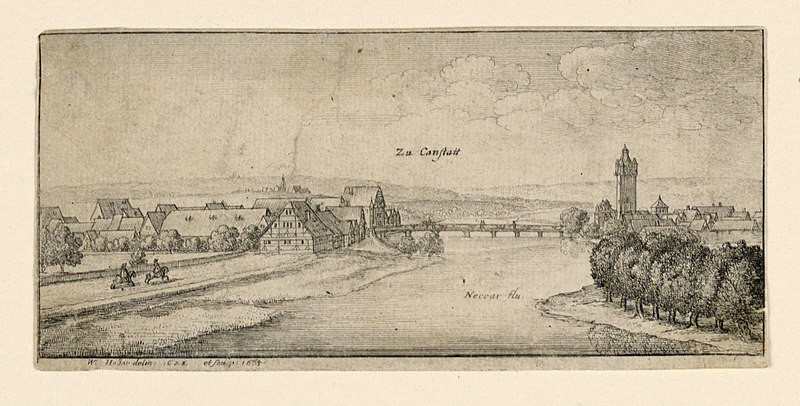 File:Print, Distant View of Cannstadt, 1665 (CH 18304267).jpg