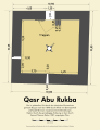 Der Qasr Abu Rukba: auch in der jordanischen Wüste vertraute der römische Grenzschutz auf das turmartige Bauschema mit weiter Fernsicht