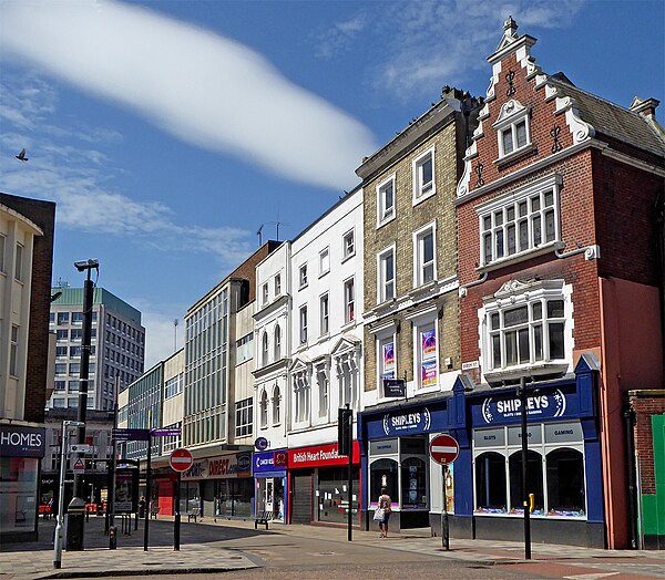 Image: Queen Street in Wolverhampton (geograph 6469114)