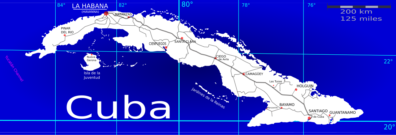 File:Railroad tracks of Cuba.map.svg - Wikimedia Commons