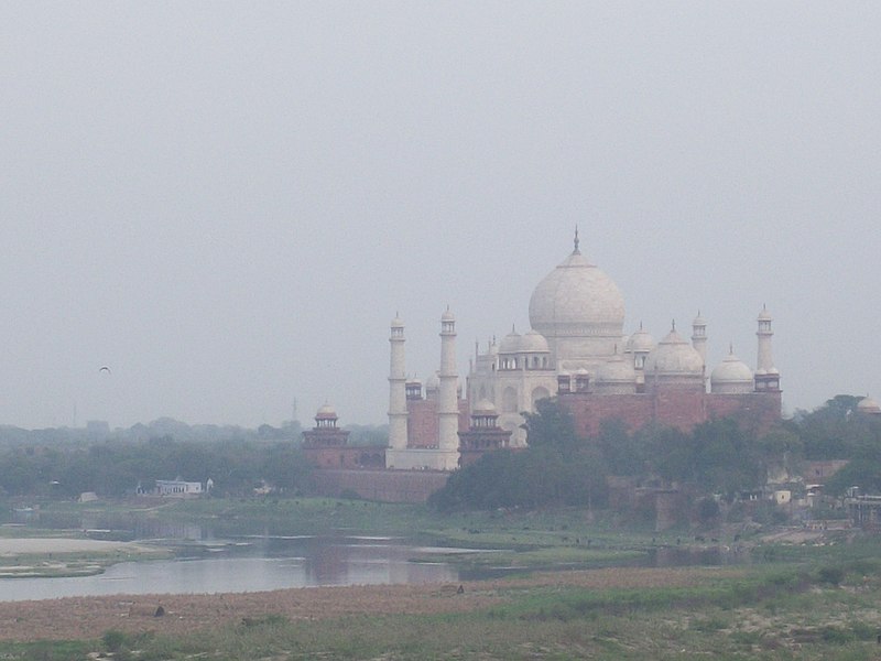 File:Rear View of Taj Mahal.jpg