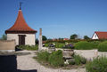 Hängegarten mit Eckturm