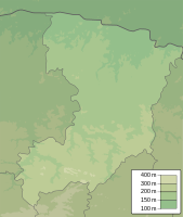 Rivne province physical map.svg