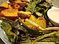 Roasted Vegetables with Agave Mustard Sauce (3992215120).jpg