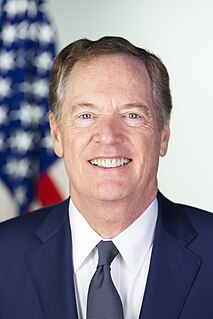 Robert Lighthizer US Trade Representative