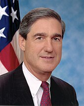 The DOJ and the FBI are considered problematic by Project 2025, because of the investigation by Special Counsel Robert Mueller, former director of the FBI, into Donald Trump. Robert S. Mueller III.jpg