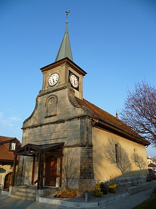 <span class="mw-page-title-main">Romanel-sur-Lausanne</span> Municipality in Vaud, Switzerland