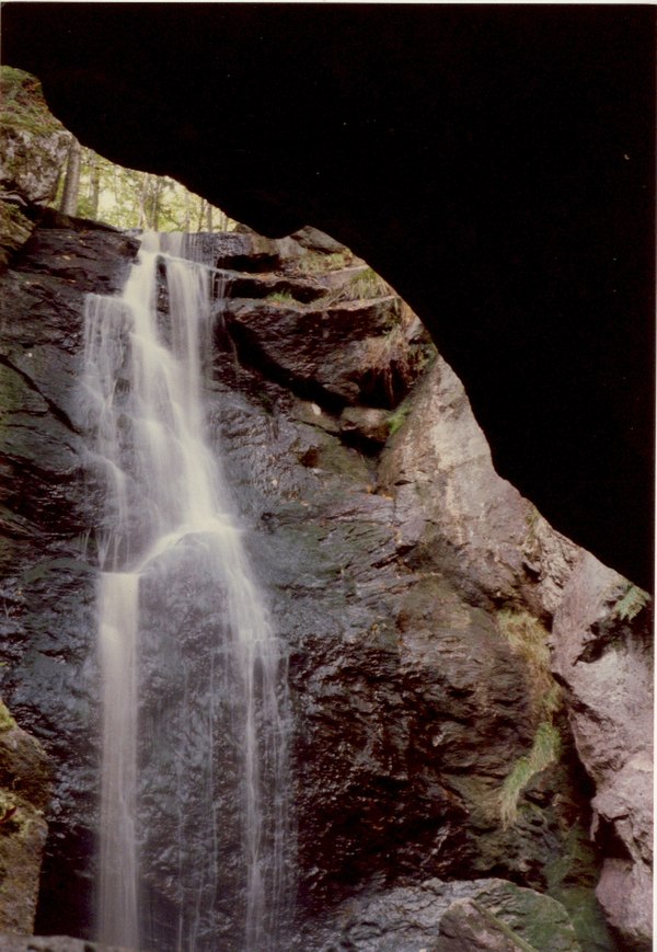 The Tully Trail passes Royalston Falls