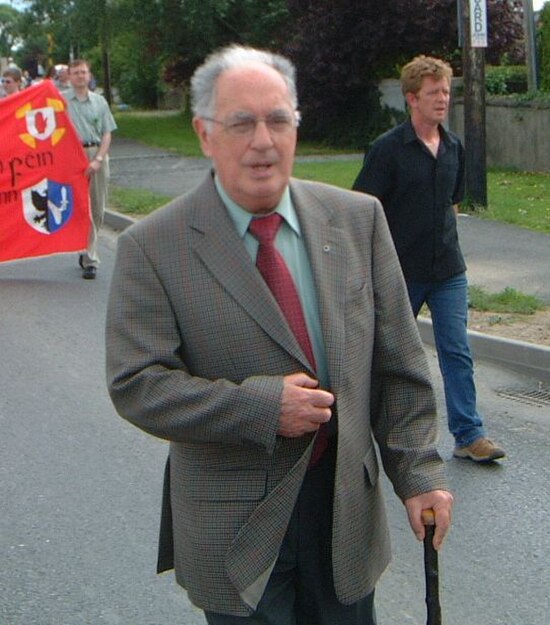 Ruairí Ó Brádaigh (pictured in 2004) was the president of Provisional Sinn Féin from 1970 until 1983.