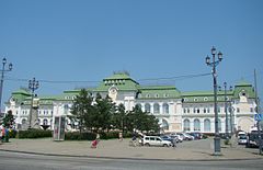 Russia. Khabarovsk. Khabarovsk-1 railway station 2015.JPG