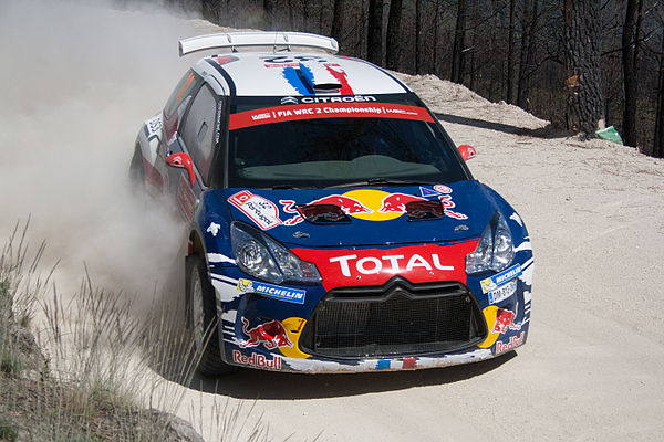 Stéphane Lefebvre in 2015 Rally de Portugal.